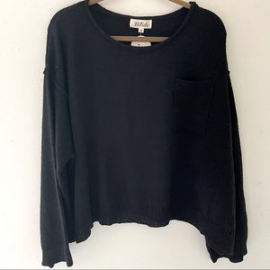 NWT Black Listicle Sweater Size Medium